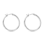 Load image into Gallery viewer, Round Shape 925 Sterling Silver Bali Earring
