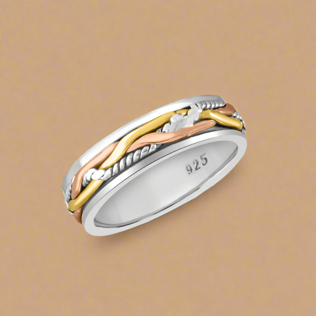 Warren James Stacking Rings Sapphire Rings Sterling Silver Set Of