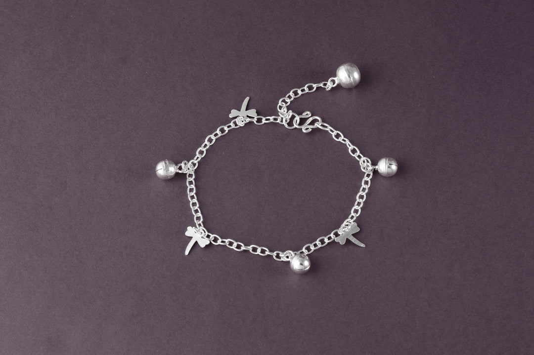 Charm Bracelet 925 Sterling Silver Bracelet