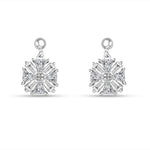 Load image into Gallery viewer, Yuva 925 Pure Sterling Silver Rhodium-Plated Dangler Earrings
