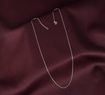 Load image into Gallery viewer, Varra Interlocked Unisex 925 Sterling Silver Women Chains (Length 20 inches / 51 cm)
