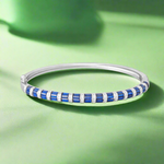 Load image into Gallery viewer, Blue Mirage Bracelet Openable (Free Size)
