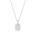 Load image into Gallery viewer, Photo Locket Rectangle Openable Pendant 925 Sterling Silver With Chain
