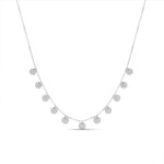 Load image into Gallery viewer, 925 Sterling Silver Disc Necklace
