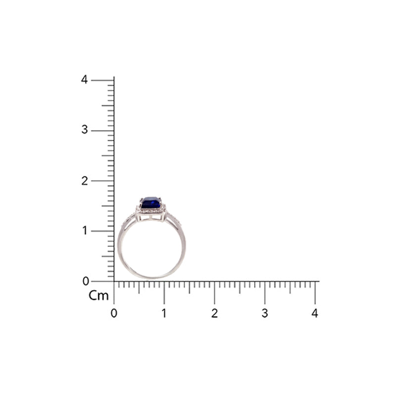 Insignia Color 925 Silver Ring