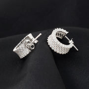 Glamour Bali 925 Silver Earrings
