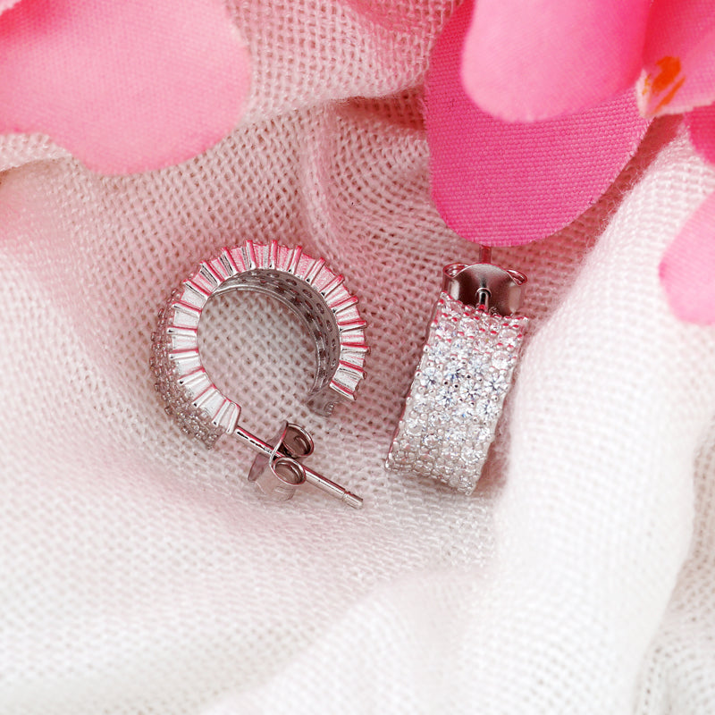 Glamour Bali 925 Silver Earrings