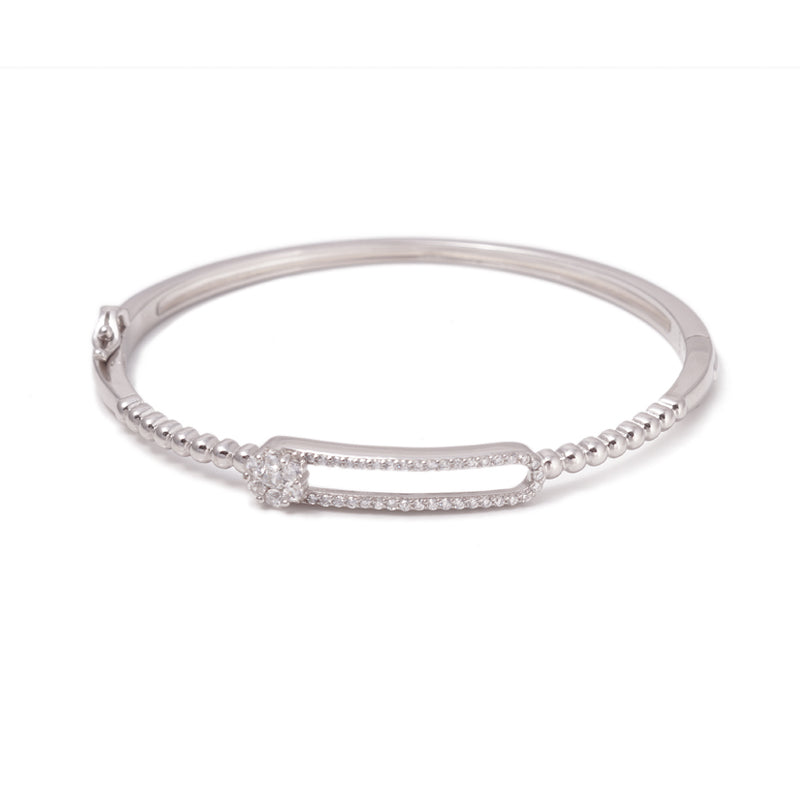 Ornate 925 Silver Bangle