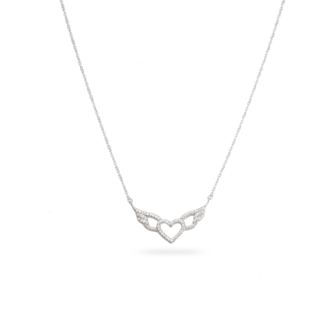Wings of Love 925 Silver Pendant Chain