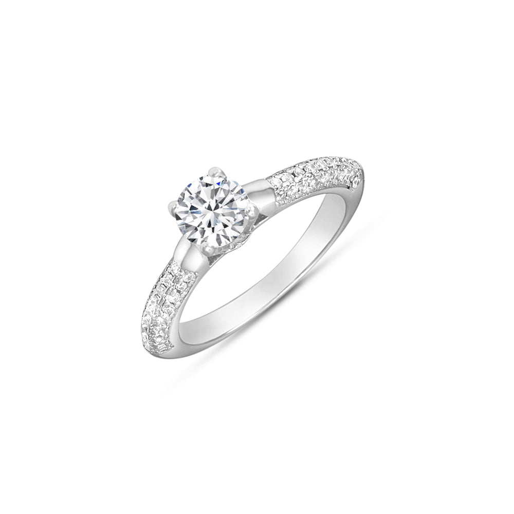 Myrna Solitaire 925 Silver Ring