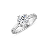 Load image into Gallery viewer, Pratishtha Solitaire 925 Silver Ring
