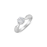 Load image into Gallery viewer, Signia Solitaire 925 Silver Ring
