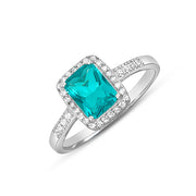 Insignia Color 925 Silver Ring