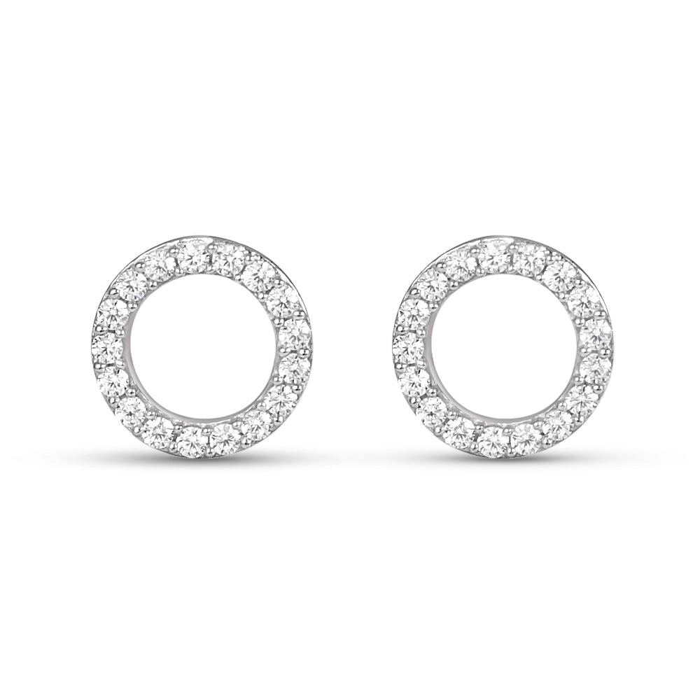 Circle of Life 925 Silver Earrings