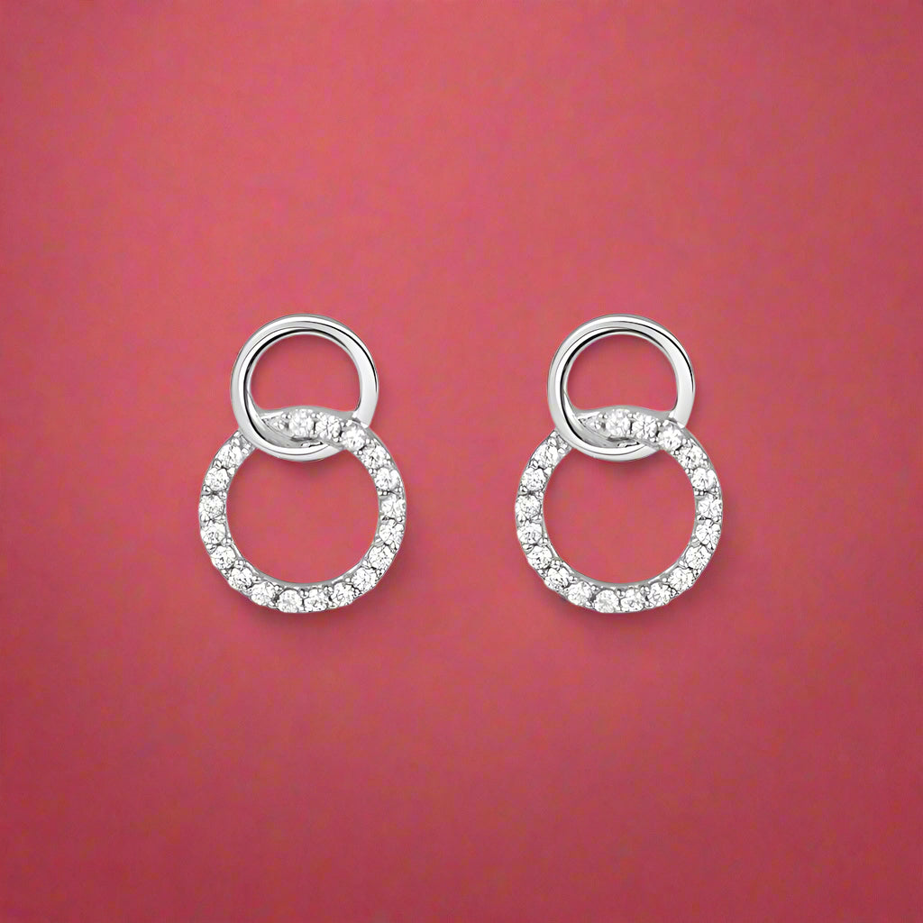 Moon Bali 925 Silver Earrings