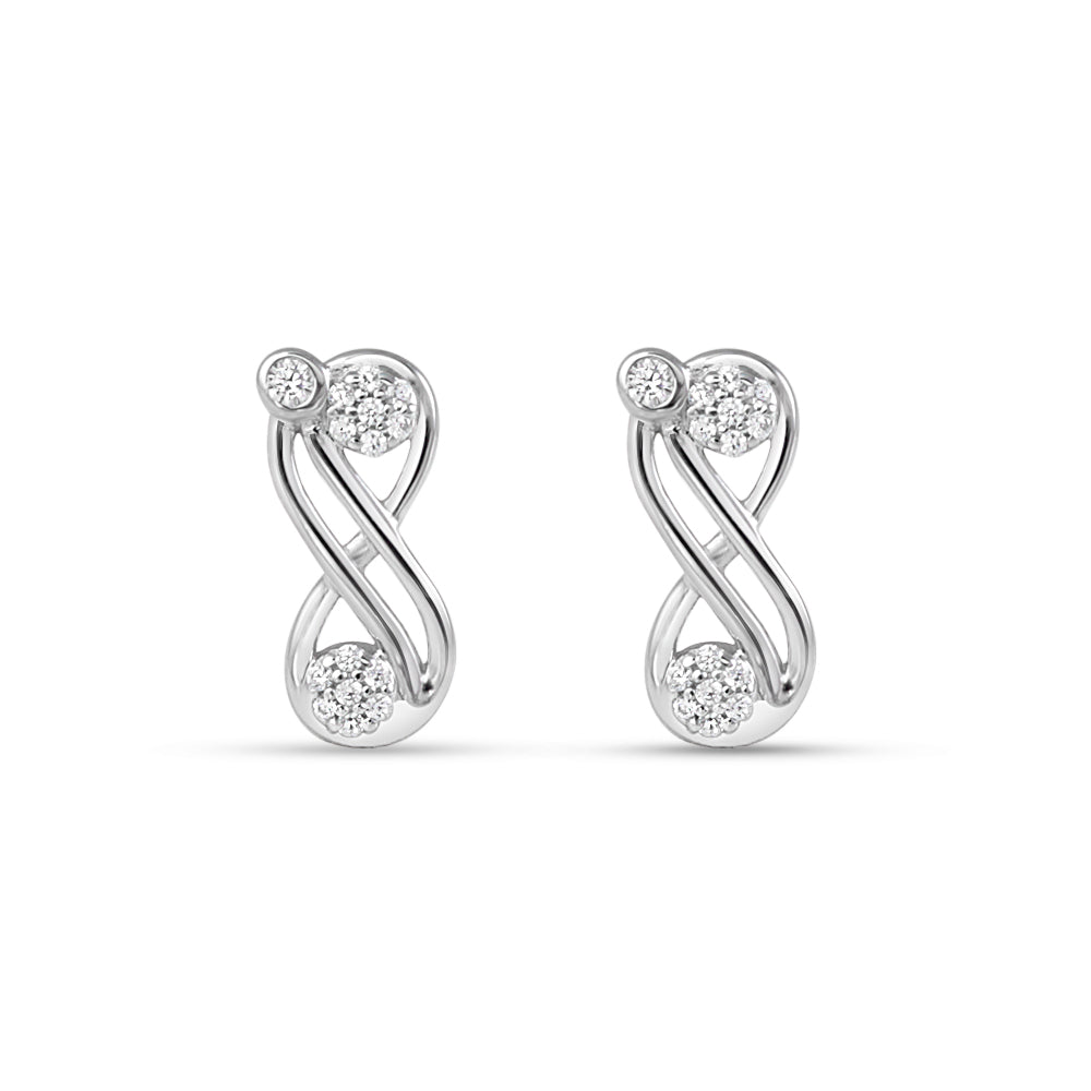 Infinity & Beyond 925 Silver Earrings