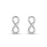 Load image into Gallery viewer, Infinity 925 Silver Earrings
