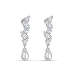 Load image into Gallery viewer, 925 Silver and Pearls Earrings
