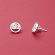 Silver earring