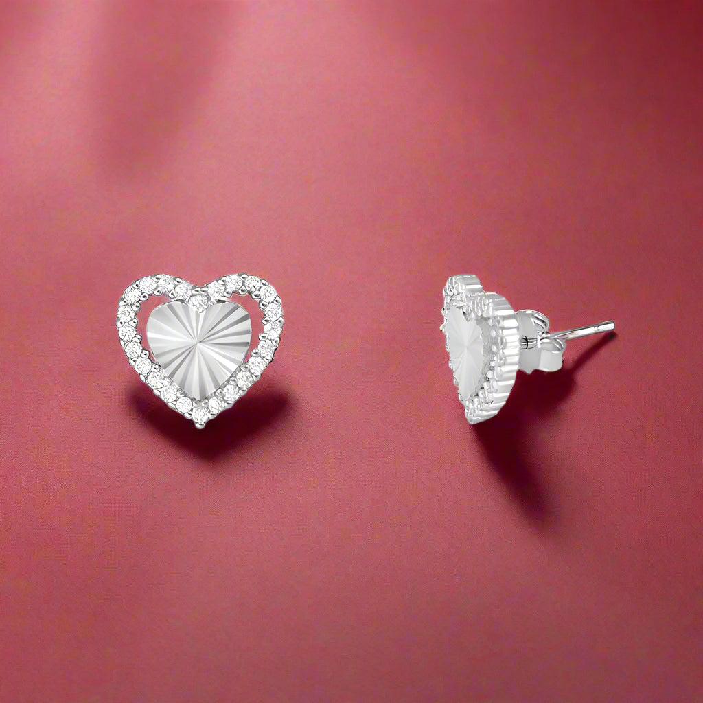 Silver earring