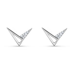 Load image into Gallery viewer, Triad Studs 925 Silver Earrings
