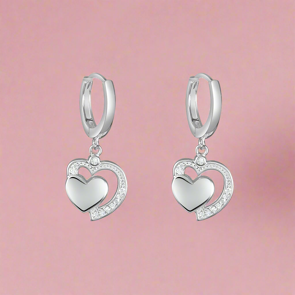 Silver earring