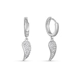 Load image into Gallery viewer, Angel Wings 925 Silver Earrings
