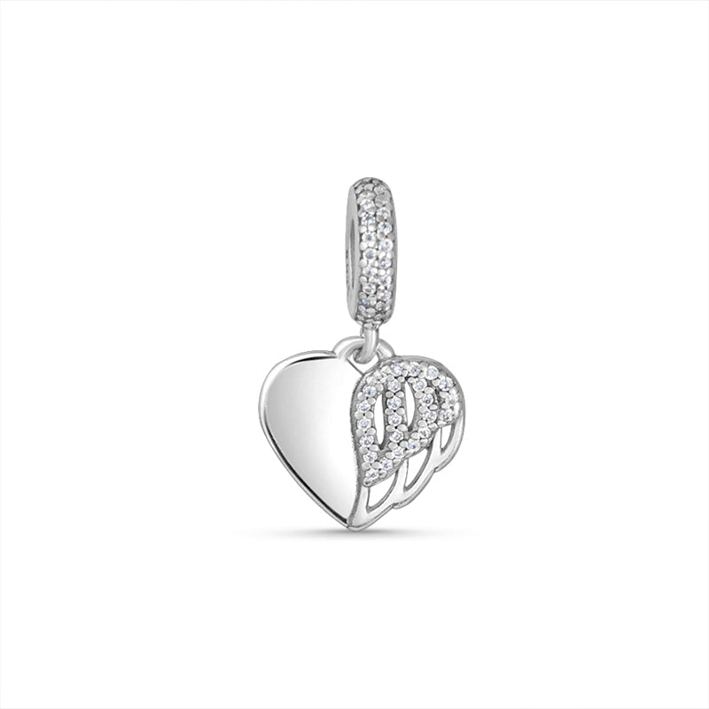 Wings of Love  925 Silver Pendant /Charm