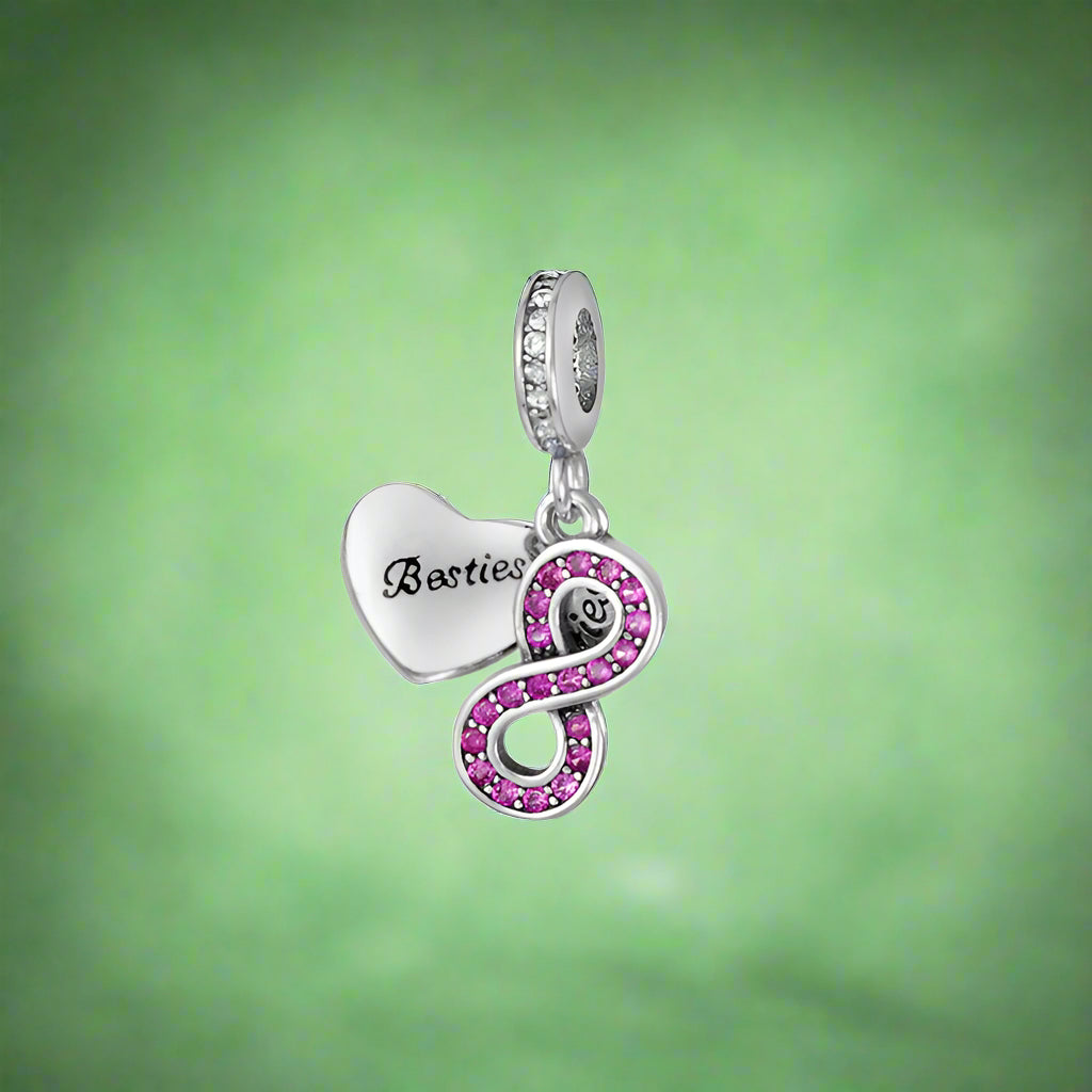Silver besties Pendant