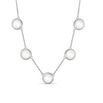 Load image into Gallery viewer, Peach Pearlwinkle 925 Necklace with Adjustable Length
