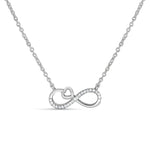 Load image into Gallery viewer, Infinity Love 925 Silver Necklace
