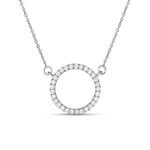 Load image into Gallery viewer, Circle of Life 925 Silver Necklace with Adjustable Length
