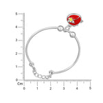 Load image into Gallery viewer, One Pair Bloom Kids 925 Silver Bracelet (Newborns to 3 years)
