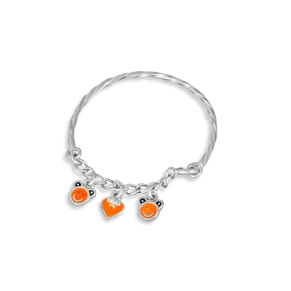 One Pair Bloom Kids 925 Silver Bracelet (Age group: Newborn to 3 years)