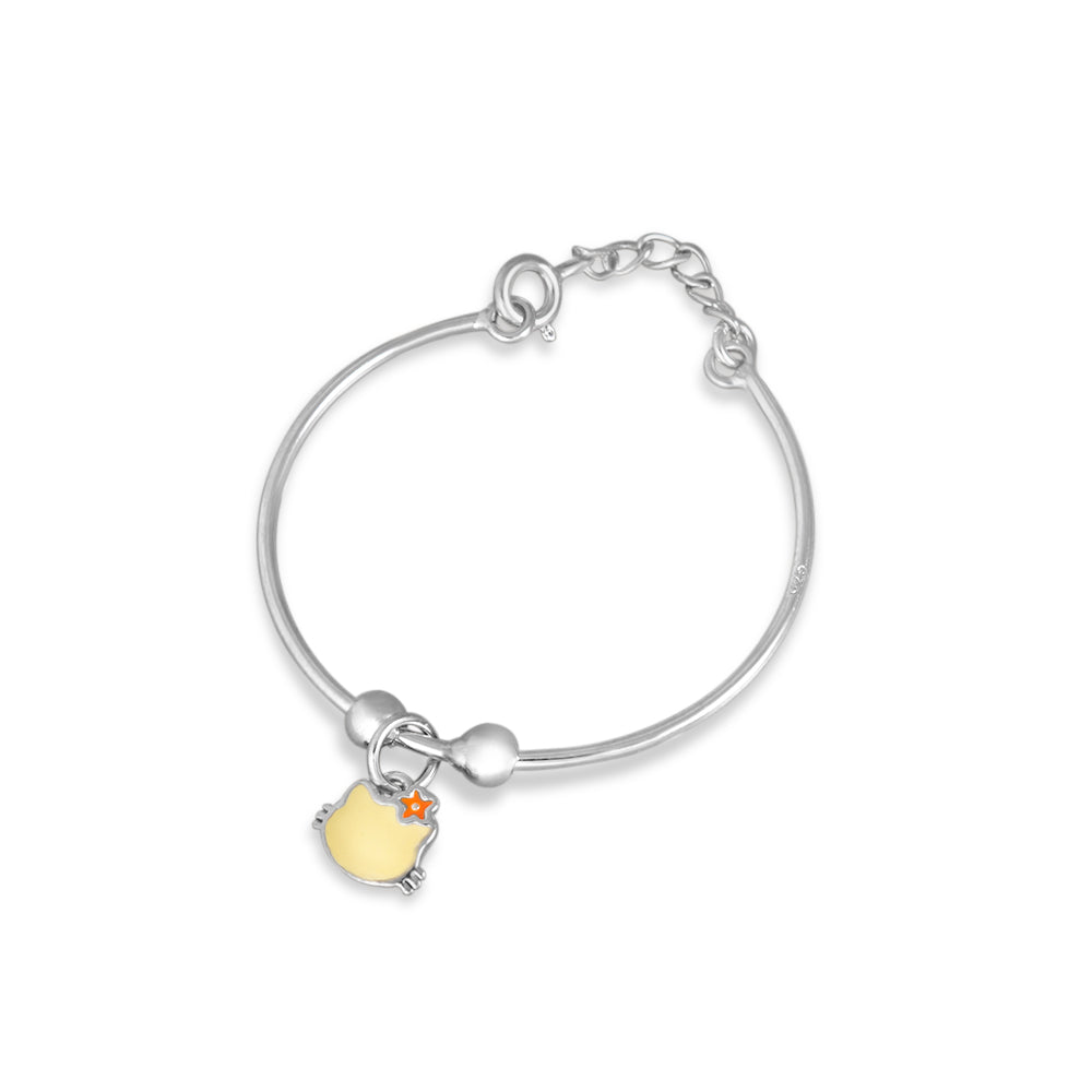 One Pair Bloom Kids 925 Silver Bracelet (Age group: Newborn to 3 years)