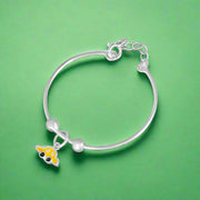 silver baby bracelet