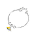 Load image into Gallery viewer, One Pair Bloom Kids 925 Silver Bracelet (Age Group Newborns to 3 years)
