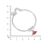 Load image into Gallery viewer, One Pair Bloom Kids 925 Silver Bracelet (Age Group Newborns to 3 years)
