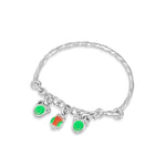 Load image into Gallery viewer, One Pair Bloom Kids 925 Silver Bracelet (For: Newborn to 3 Years)
