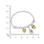 Load image into Gallery viewer, One Pair Bloom Kids 925 Silver Bracelet (Age Group: Newborn to 3 years)
