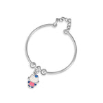 Load image into Gallery viewer, One Pair Bloom Kids 925 Silver Bracelet (Age group: Newborn to 3 years)
