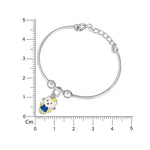 Load image into Gallery viewer, One Pair Bloom Kids 925 Silver Bracelet (Age group: Newborn to 3 years)
