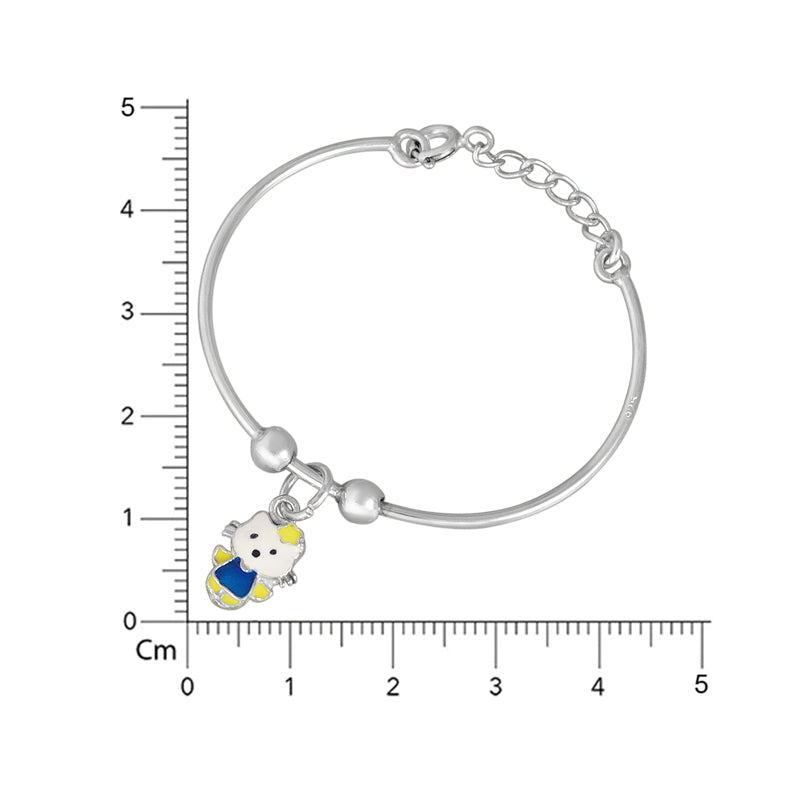 One Pair Bloom Kids 925 Silver Bracelet (Age group: Newborn to 3 years)