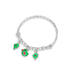 Load image into Gallery viewer, One Pair Bloom Kids 925 Silver Bracelet (Age group: Newborns to 3 years)
