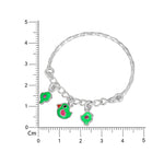 Load image into Gallery viewer, One Pair Bloom Kids 925 Silver Bracelet (Age group: Newborns to 3 years)
