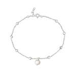 Load image into Gallery viewer, Madhuban Pearl 925 Sterling Silver Anklets with Adjustable Length
