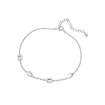 Load image into Gallery viewer, Madhuban Odyssey 925 Sterling Silver Anklets with Adjustable Length
