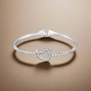 silver bracelet bangle