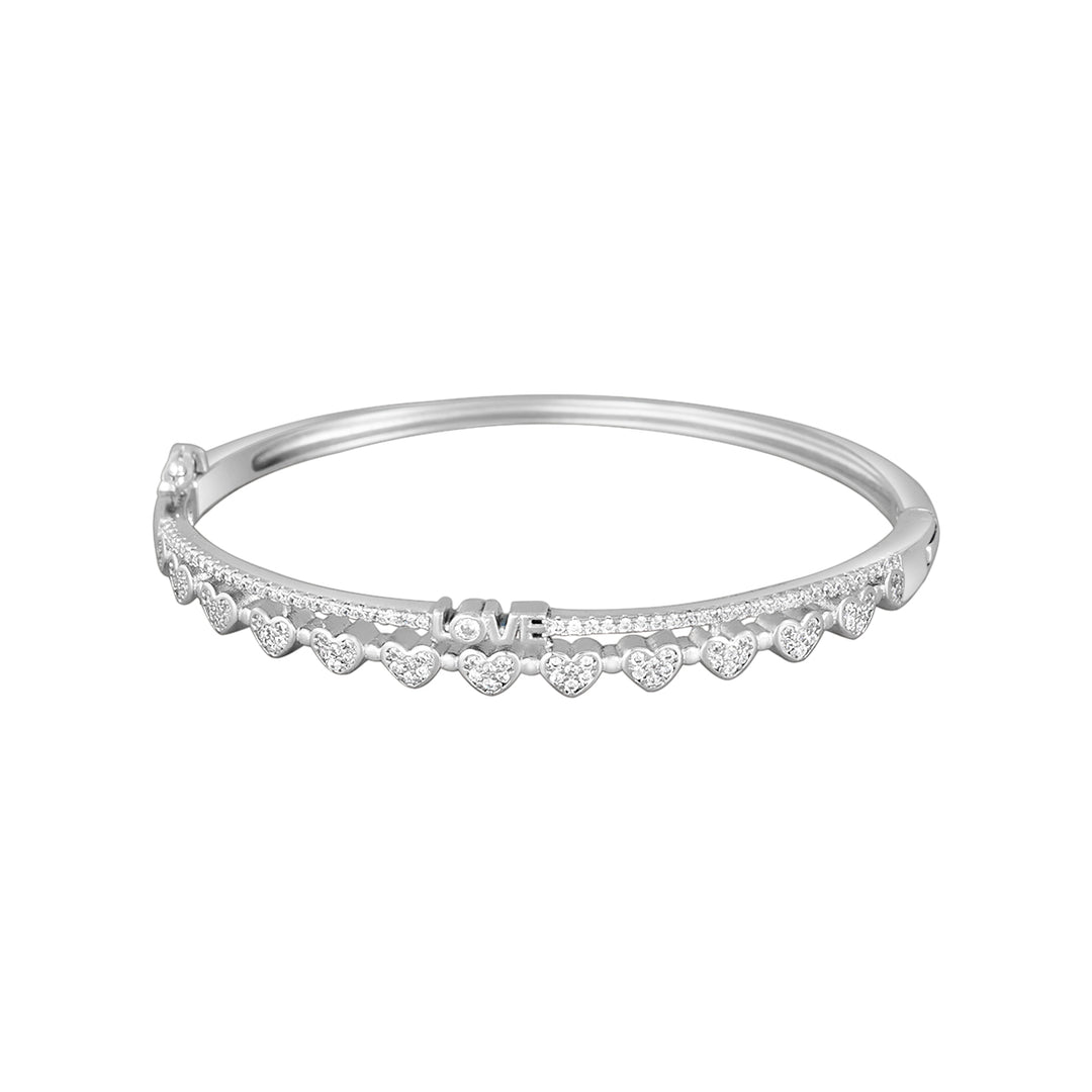 Love Line 925 Sterling Silver Bracelet