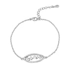Load image into Gallery viewer, Ivy 925 Sterling Silver Bracelet with Adjustable length
